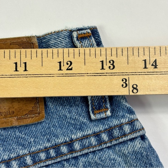 Vintage 80s jeans the London Jean 8 26 tapered high waist Moda INTL 80s 90s USA - Picture 12 of 12